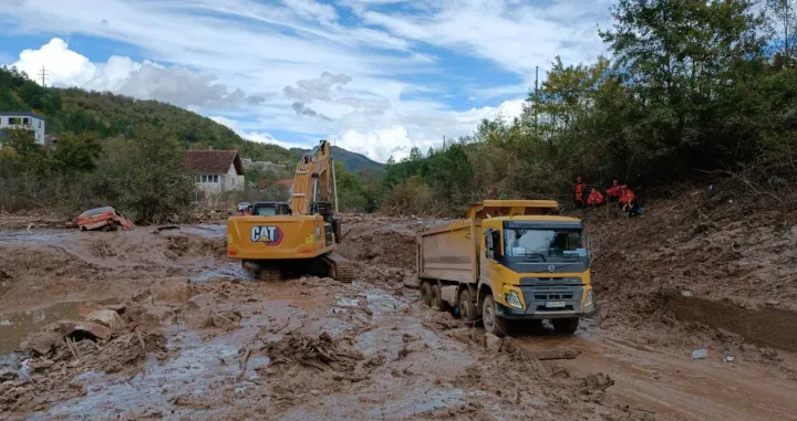 Stanje u Donjoj Jablanici nakon poplava i klizišta/Fucz