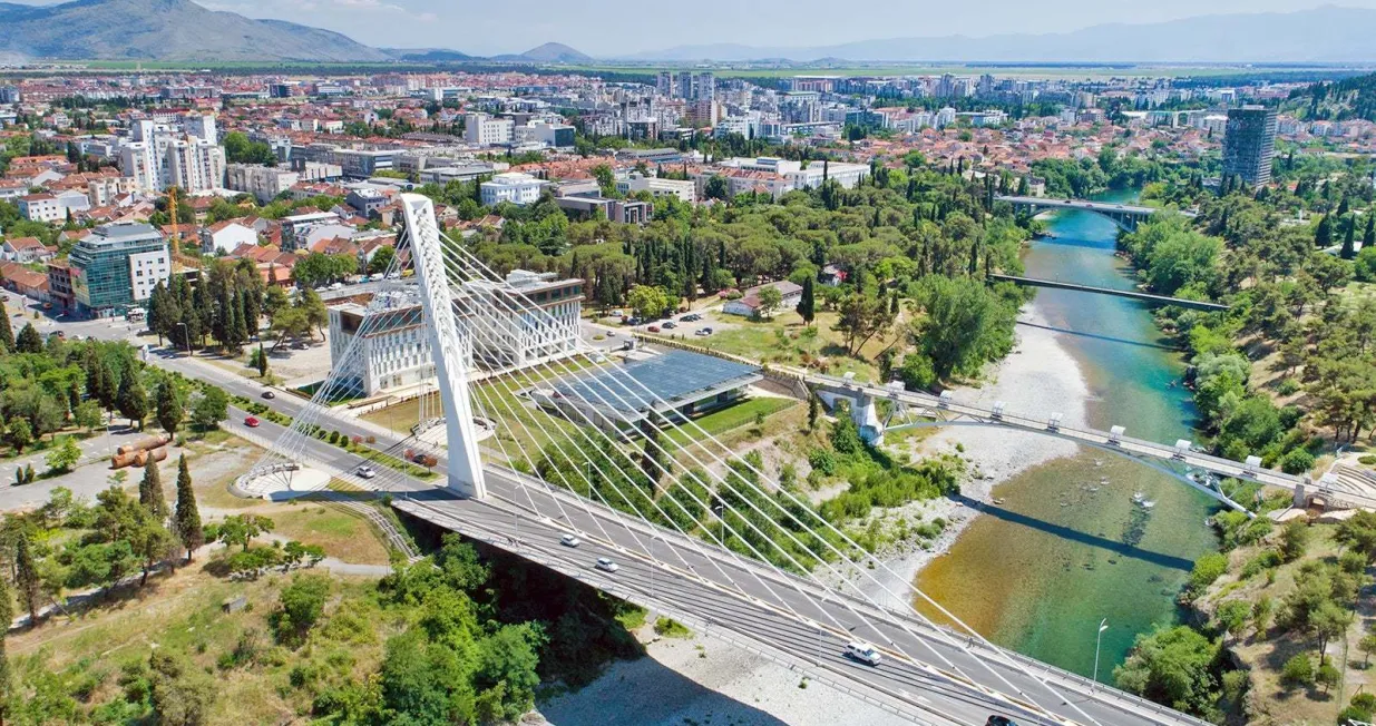 Podgorica panorama/