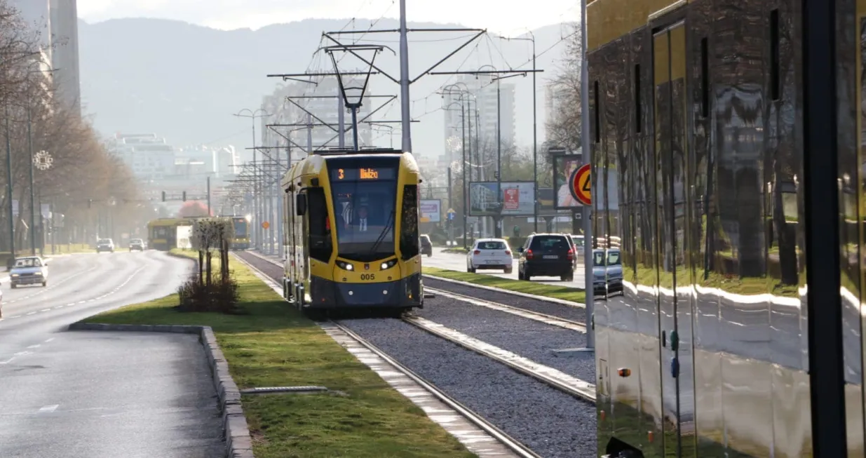 Novi tramvaji redovna vožnja, tramvajska pruga/