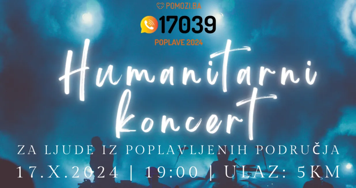 Humanitarni koncert za ljude iz poplavljenih područja u Ex-Yu Rock Centru/