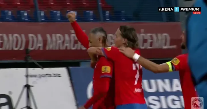 Gol Kvržića za 1:0