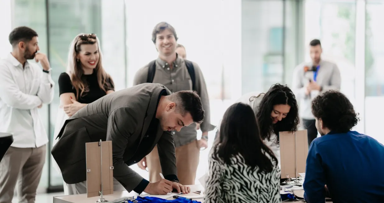 U Tehnološkom parku Intera u Mostaru nedavno je održana Cross Border Coworking Conference (CBCC) 2024: Digital Nomads Edition./Iga.orlovic@gmail.com