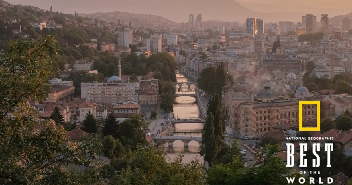 Sarajevo proglašeno najboljom destinacijom svijeta prema izboru čitalaca National Geographic/