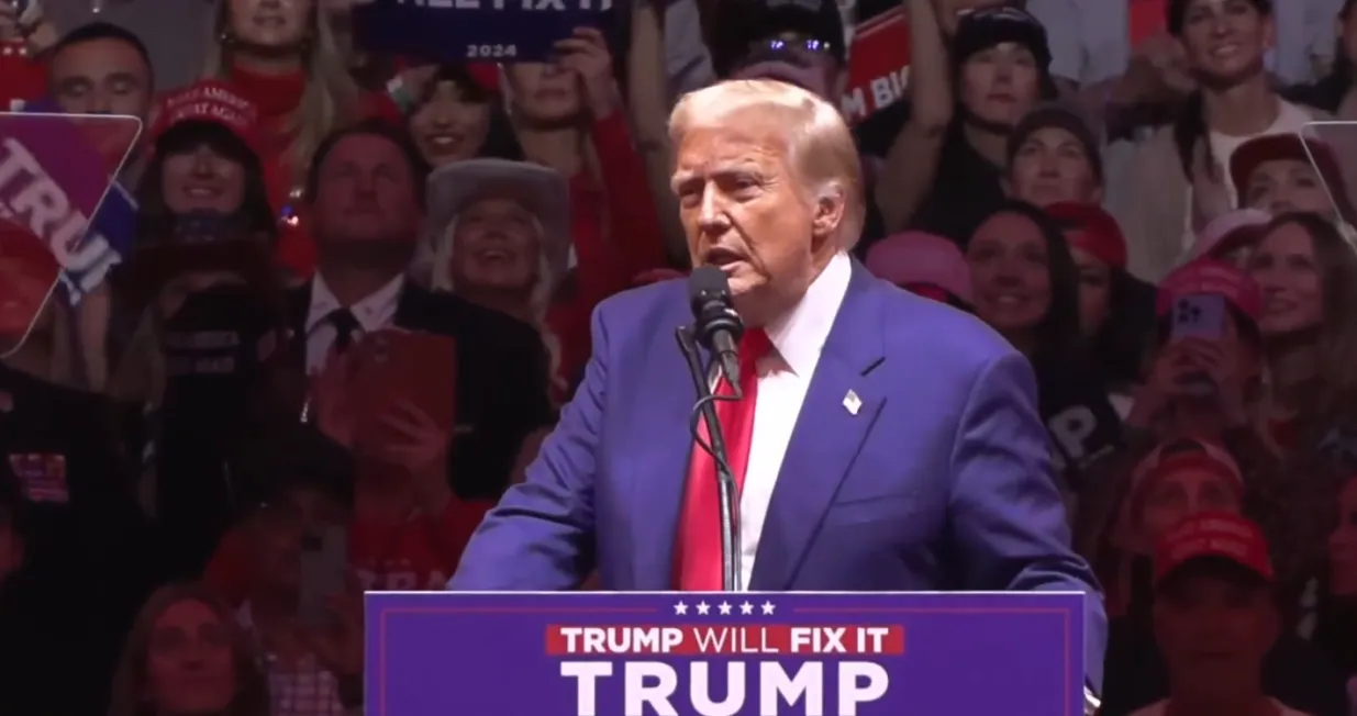 Donald Trump, predizborni skup u Madison Square Garednu u New Yorku/Screenshot