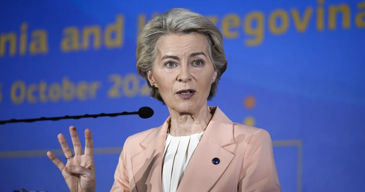 Ursula von der Leyen u Sarajevu, posjeta BiH/Anadolija/