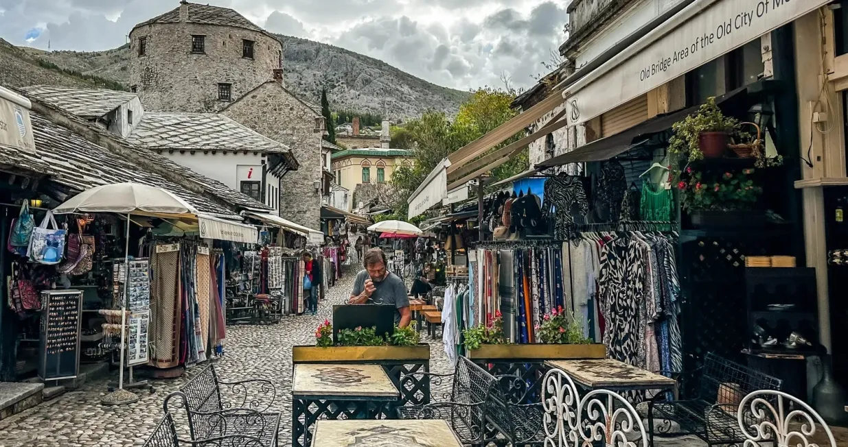 Mostar grad, ulice/