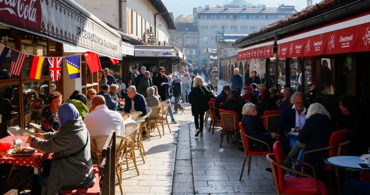 Sarajevo, šetnja, Baščaršija, lijepo vrijeme, novembar, sunčano vrijeme u novembru/Damir Deljo/Damir Deljo