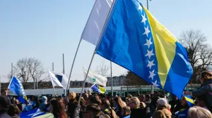 Zastava BiH, Dan nezavisnosti BiH i Dan zahvalnosti u Ženevi, Echo iz Bosne/Ioan Nicolau