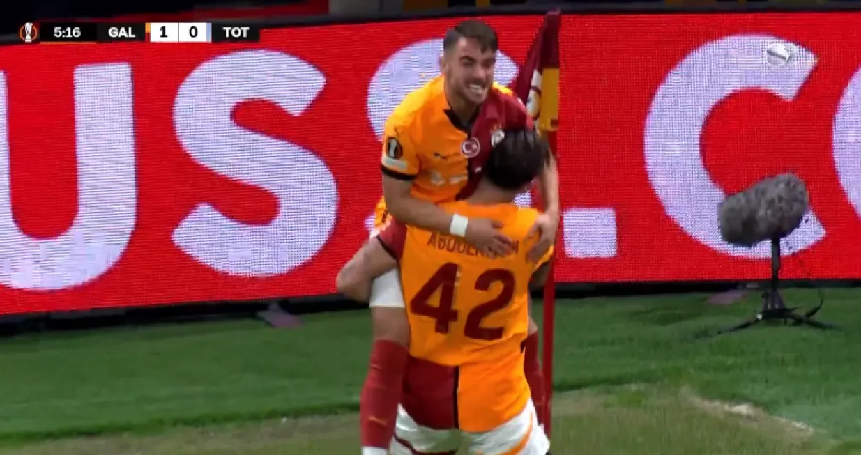 Yunus Akgun gol Galatasaray 