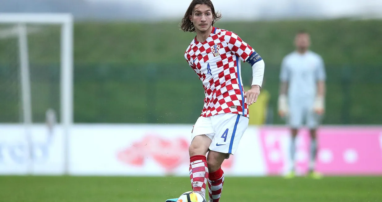 08.11.2017., stadion Radnik, Velika Gorica - Kvalifikacijski susret za U-21 Europsko prvenstvo 2019., skupina 1, 4. kolo, Hrvatska - San Marino. Ivan Sunjic. Photo: Goran Stanzl/PIXSELL 