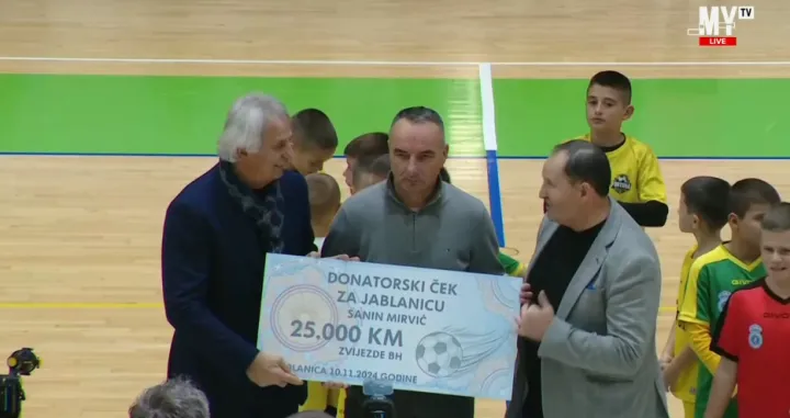 Sanin Mirvić donacija