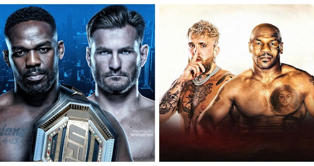 Jones, Miočić, Paul, Tyson