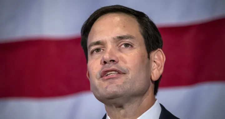 epa10295116 US senator Marco Rubio, who was re-elected to the United States Senate, speaks during his Election Night Party in Miami at the Hilton Miami Airport Blue Lagoon in Miami, Florida, USA, 08 November 2022.The US midterm elections are held every four years at the midpoint of each presidential term and this year include elections for all 435 seats in the House of Representatives, 35 of the 100 seats in the Senate and 36 of the 50 state governors as well as numerous other local seats and ballot issues. EPA/CRISTOBAL HERRERA-ULASHKEVICH EPA-EFE/CRISTOBAL HERRERA-ULASHKEVICH/Cristobal Herrera-ulashkevich