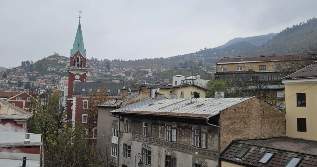 Sarajevo, prve pahulje, snijeg/Oslobođenje/