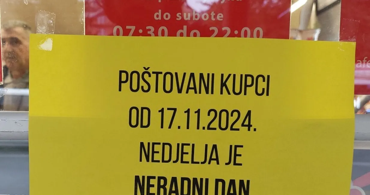 neradna nedjelja/