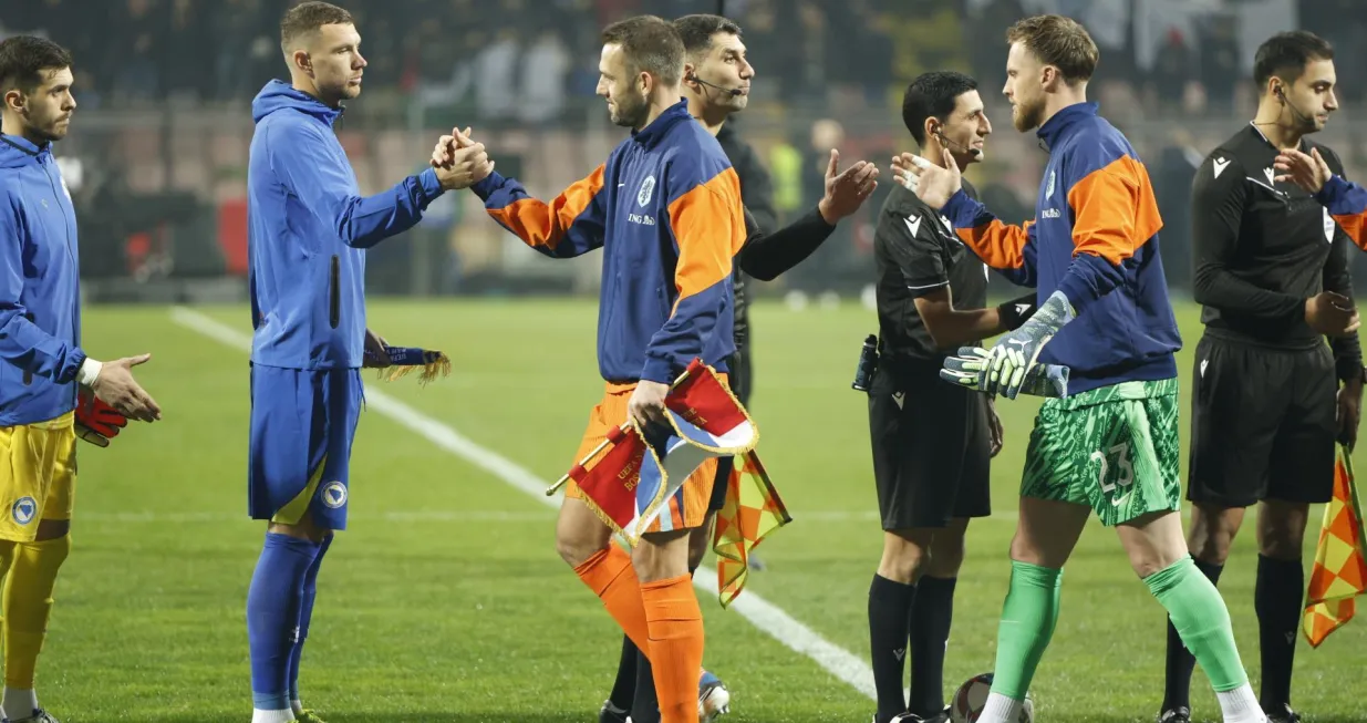 Edin Džeko i Stefan de Vrij