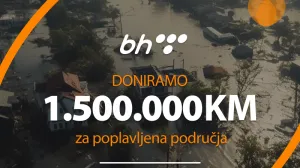 Donacija BH Telecoma: Doniramo 1.500.000 KM za poplavljena područja/