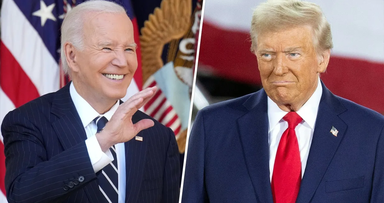 Biden i Trump/