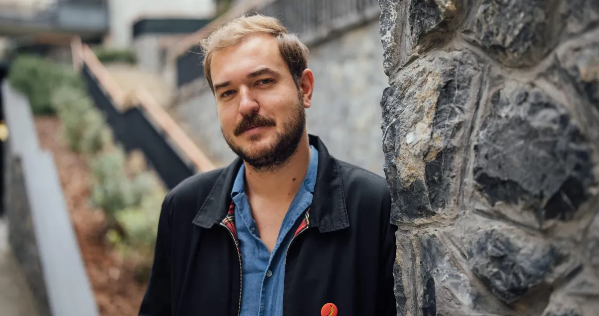 Književnik Srđan Gavrilovič/FOTO: Vedran Peteh//