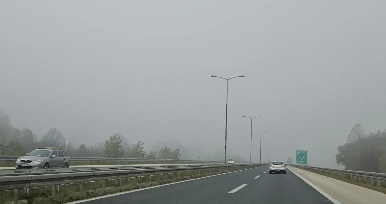 stanje na putevima magla/Lejla Sofradžija