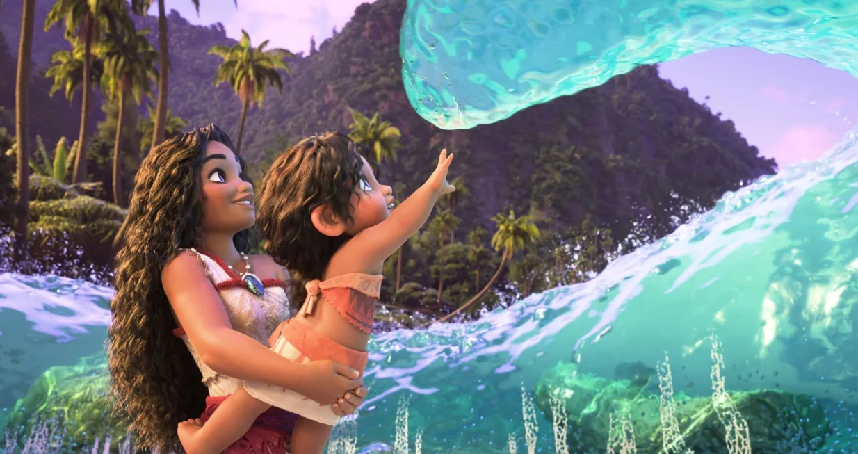 Detalj iz filma "Moana 2"/