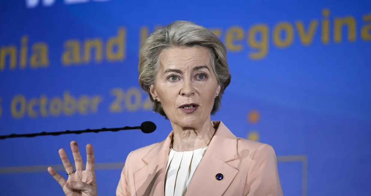 Ursula von der Leyen u Sarajevu, posjeta BiH/Anadolija/