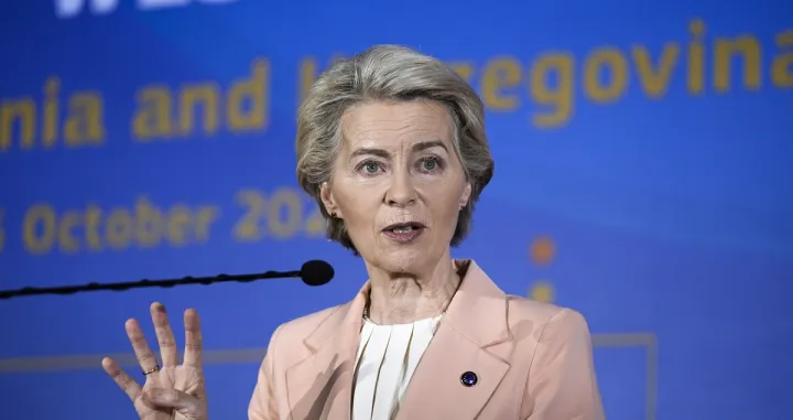 Ursula von der Leyen u Sarajevu, posjeta BiH/Anadolija/