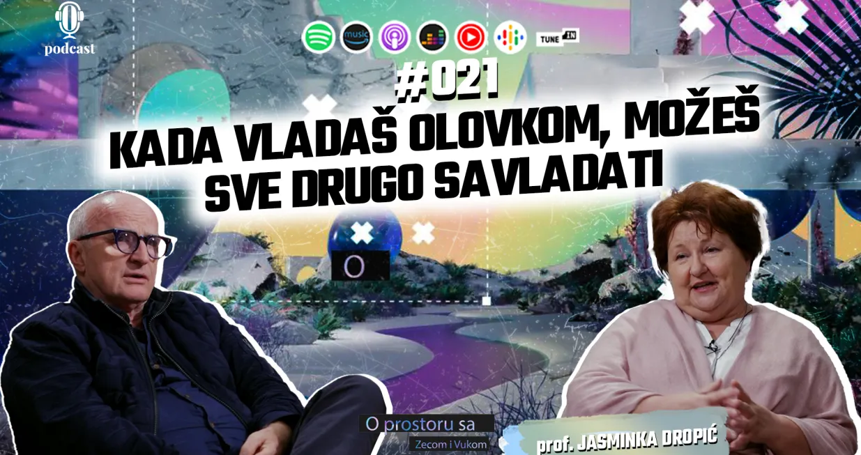 Prof. Jasminka Dropić O prostoru sa Zecom i Vukom/