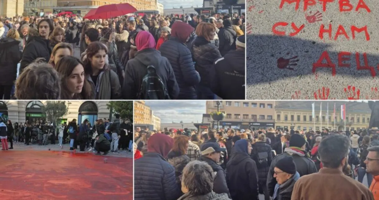 Novi Sad protestom obilježava mjesec dana od tragedije/