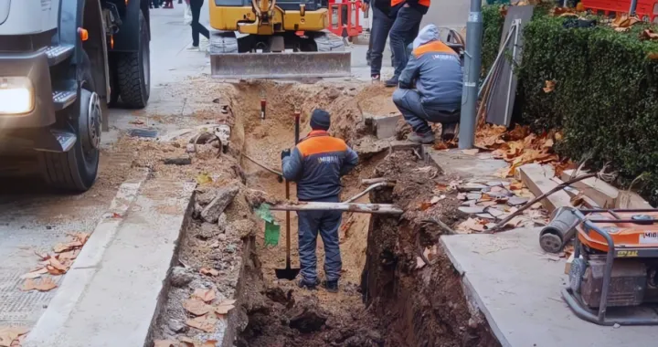 Radovi na popravkama vodovodnog sistema u Sarajevu/Kjkp Vik