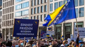 Zastava BiH, Dan nezavisnosti BiH i Dan zahvalnosti u Frankfurtu/Mulalic.m