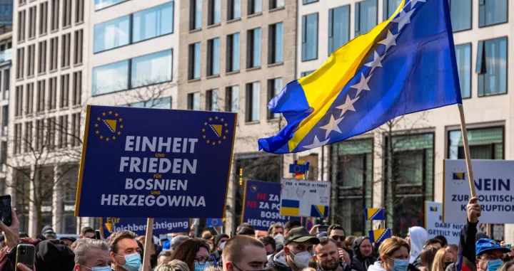 Zastava BiH, Dan nezavisnosti BiH i Dan zahvalnosti u Frankfurtu/Mulalic.m