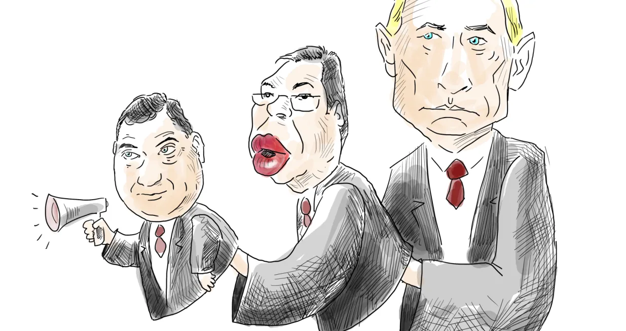 Dodik, Vučić, Putin/Emir Isović