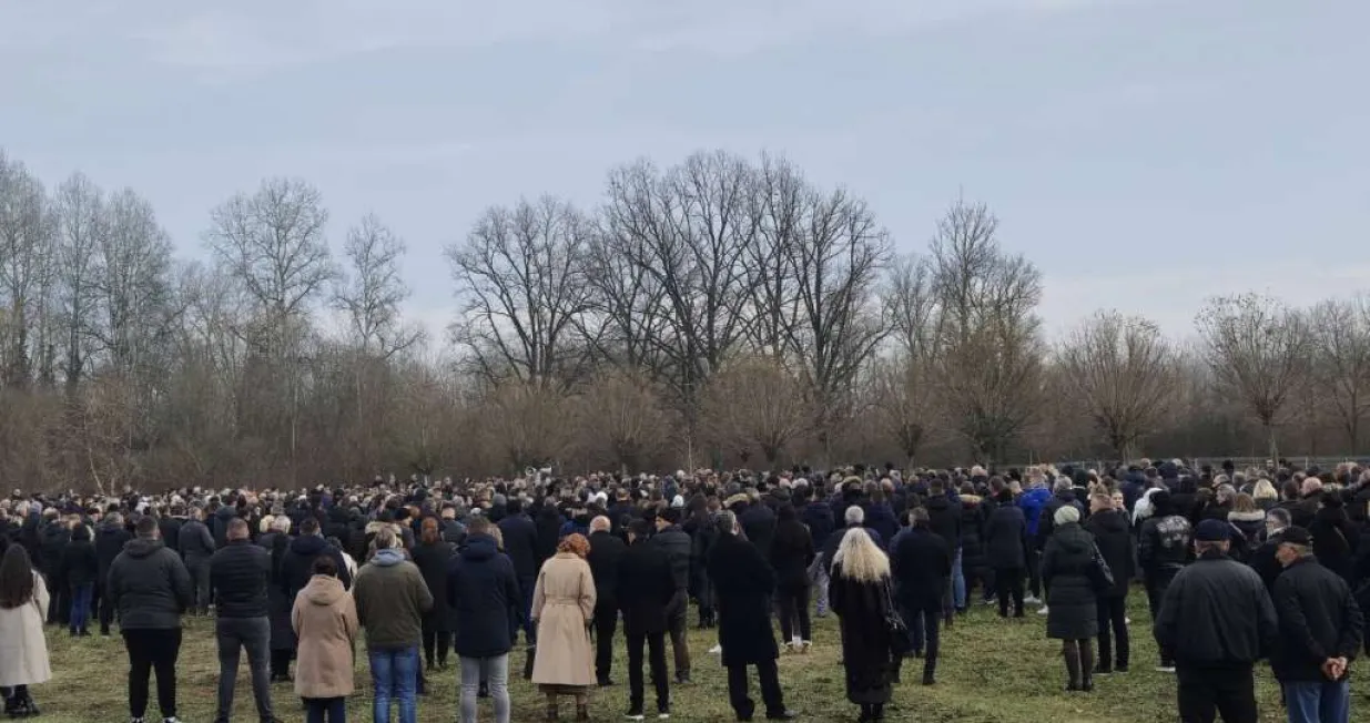 Sahrana Brčko, poginuli u saobraćajnoj nesreći/