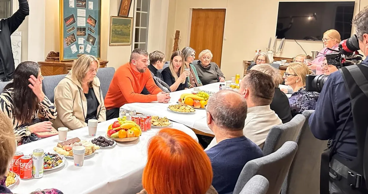 Ajna Jusić, Alen Muhić i Lejla Damon, dobitnici Nagrade za ljudska prava Univerziteta u Oslu, boravili su u Ambasadi BiH u Oslu/Fahro Konjhodžić