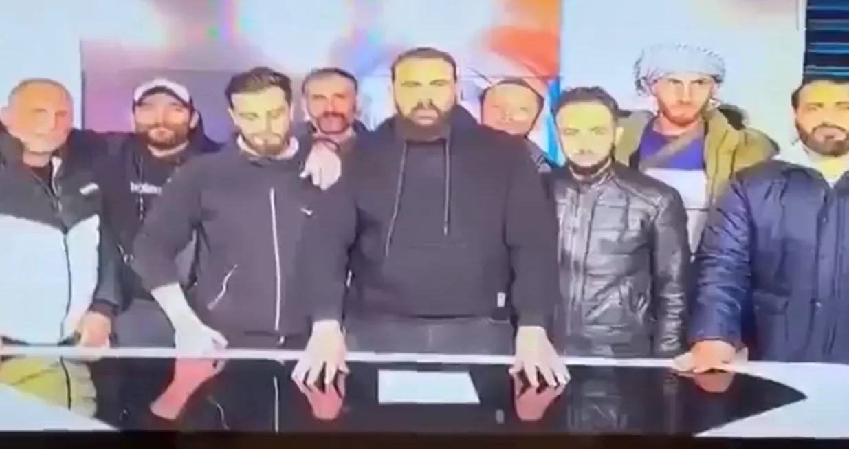 Obraćanje pobunjenika na državnoj televiziji/Screenshot/