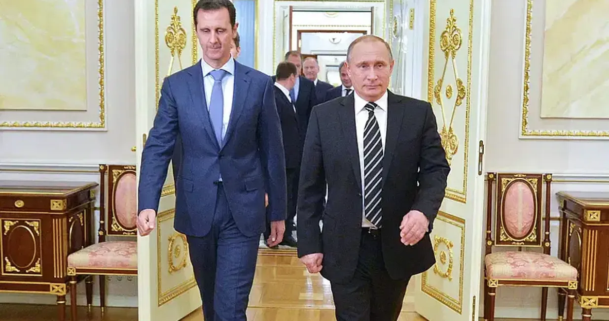bashar al assad vladimir putinProthom Alo English/