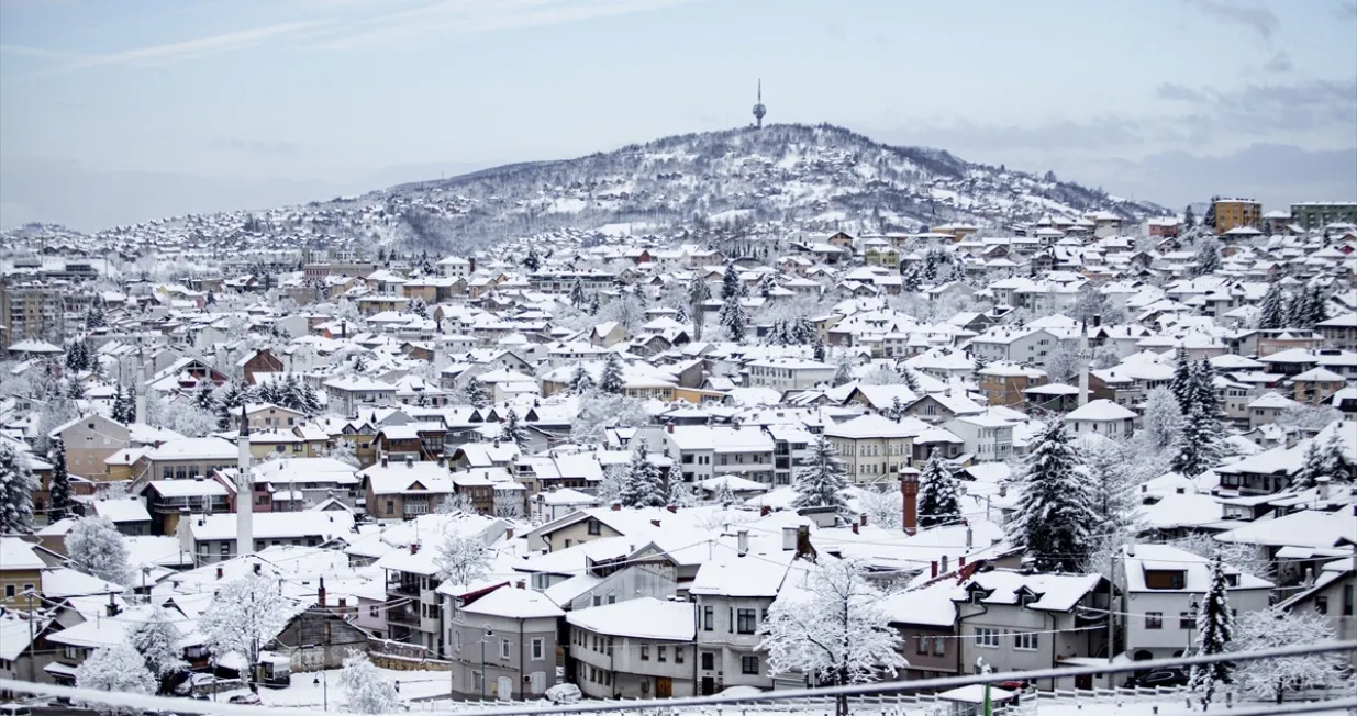 sarajevo snijeg zima/Anadolija/