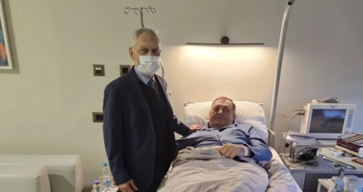 Ambasador Rusije u Srbiji Aleksandar Borcan Harčenko, posjeta, Milorad Dodik, bolnica/Twitter