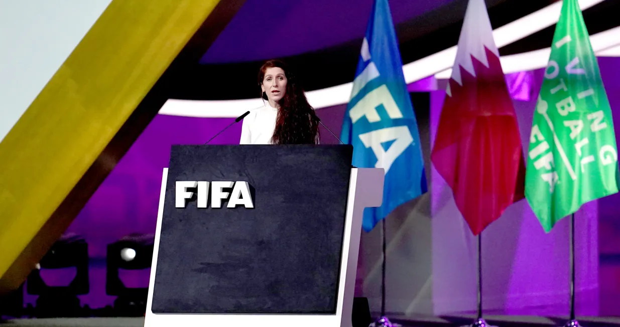 File photo dated 31/03/22 of NFF president Lise Klaveness. Norwegian football federation has criticised FIFA?s ?flawed? process which looks set to hand the 2034 finals to Saudi Arabia. Issue date: Tuesday December 10, 2024. Photo: Nick Potts/PRESS ASSOCIATION