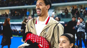 Verona Milan igrači sa psima