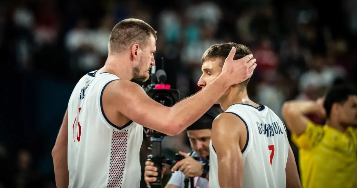 Nikola Jokić i Bogdan Bogdanović