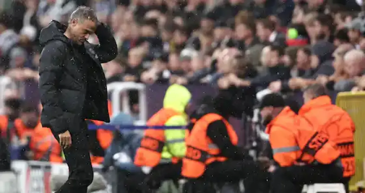 Luis Enrique - trener PSG-a