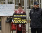 Studenti protest srbijanska ambasada/Senad Gubelić