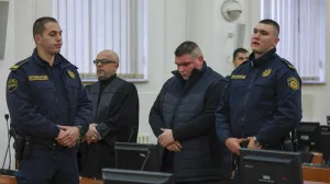 Armin Berberović u sudnici/Damir Deljo/Oslobođenje/Damir Deljo