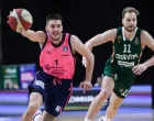 in action during ABA League 2024/2025 basketball match between Cedevita Olimpija and Mega MIS in Ljubljana, Slovenia on November 16, 2024. Photo: Filip Barbalic