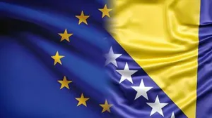 Zastava BiH i EU/ FENA/