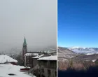 Magla i smog u Sarajevu, vedro i sunčano na Bjelašnici//