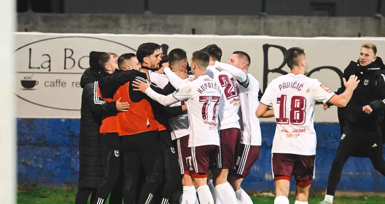 NK GOŠK - FK Sarajevo