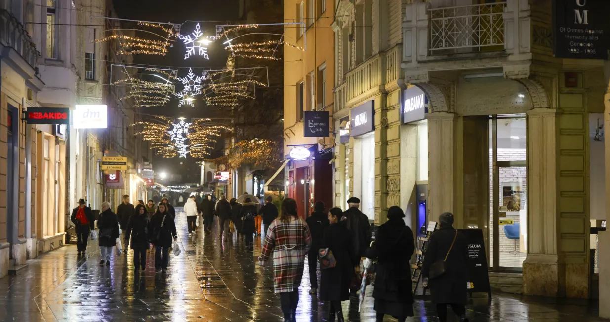 Praznična zimska atmosfera Sarajevo/Damir Deljo